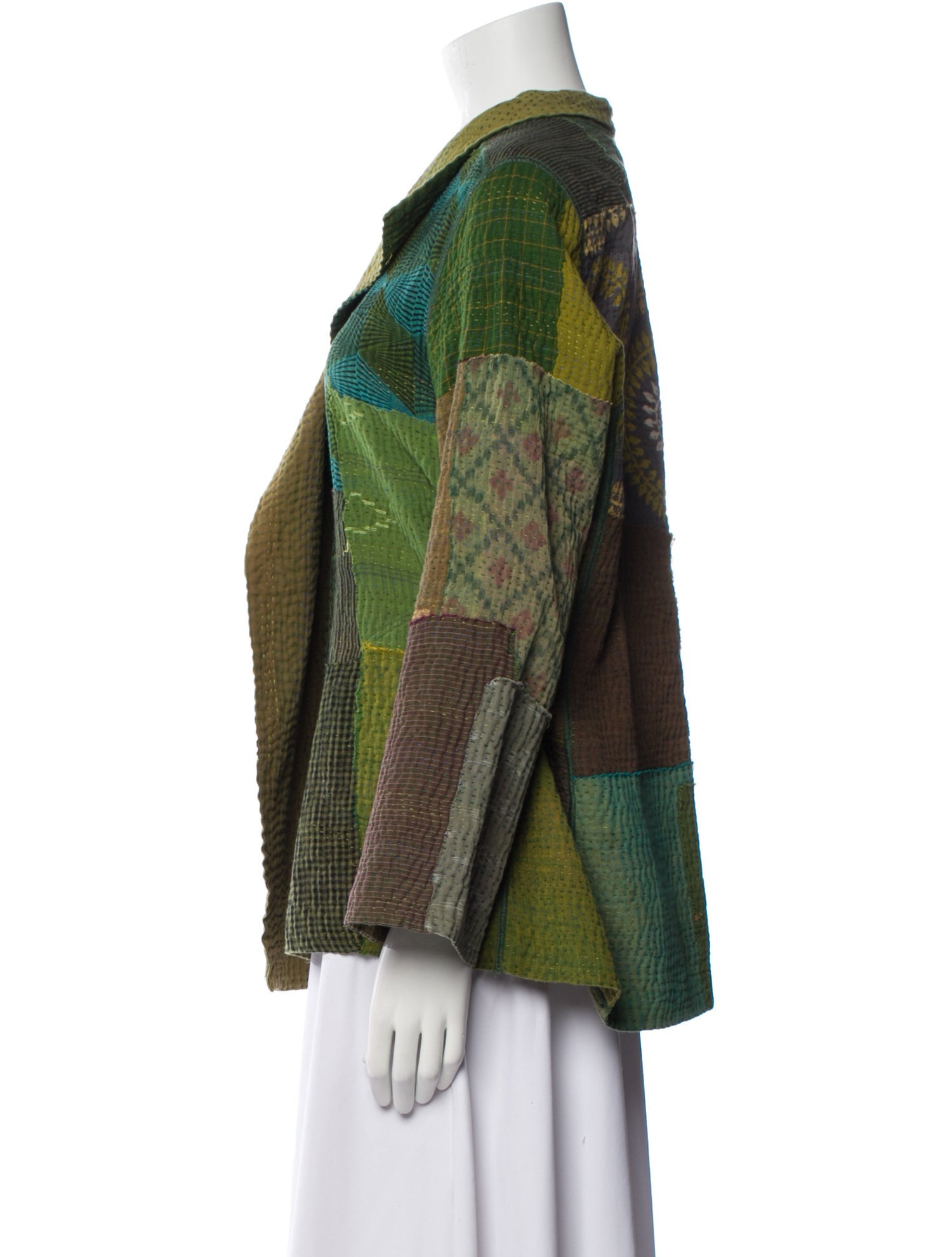 Mieko Mintz Plaid Print Jacket