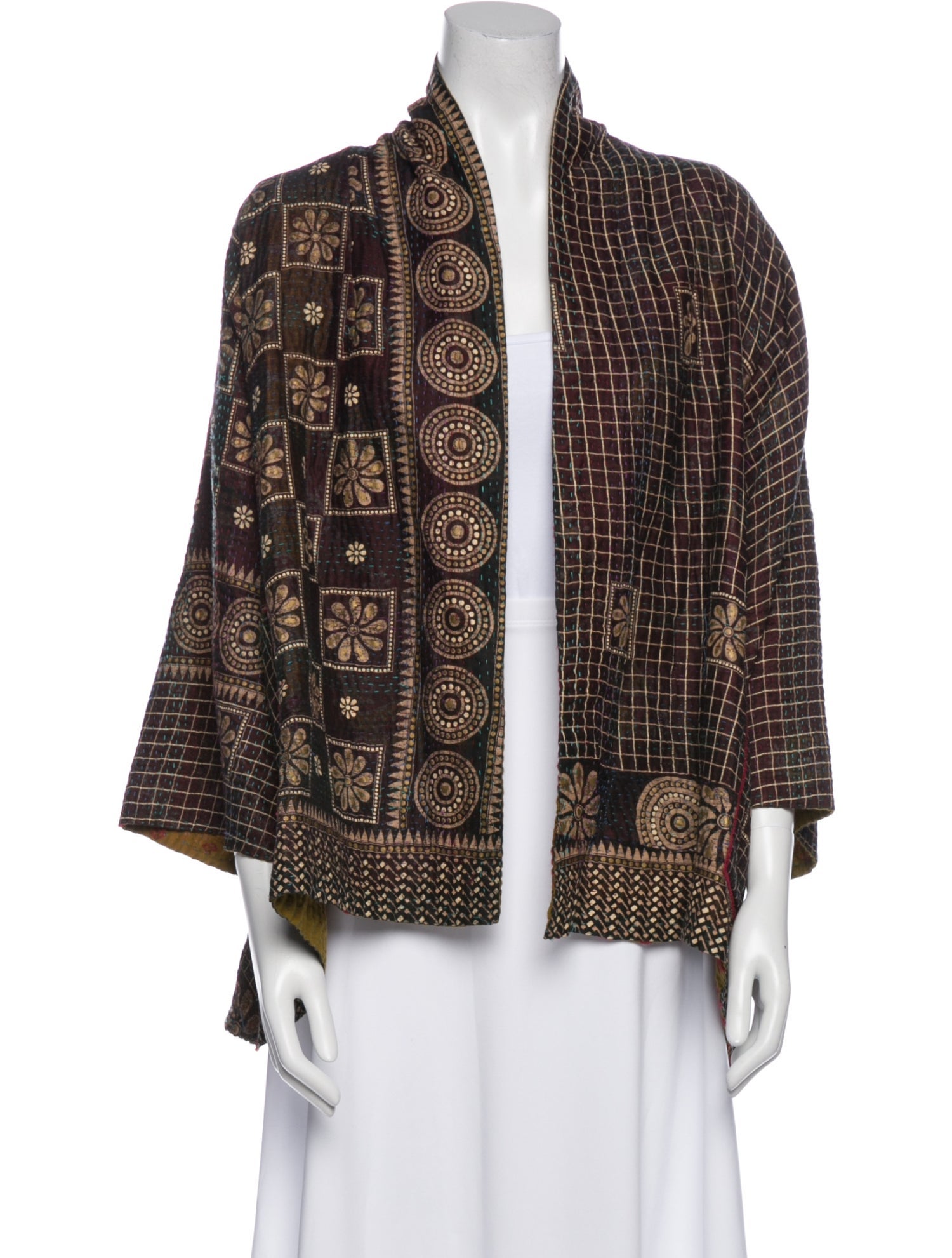 Mieko Mintz Printed Evening Jacket