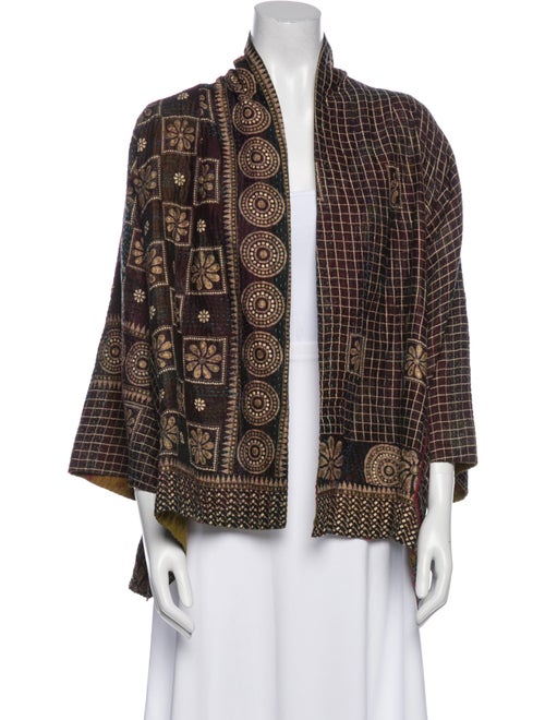 Mieko Mintz Printed Evening Jacket
