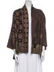 Mieko Mintz Printed Evening Jacket