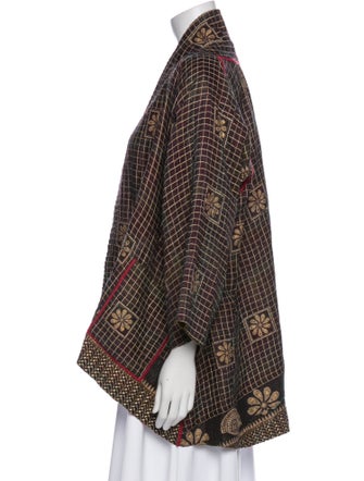 Mieko Mintz Printed Evening Jacket