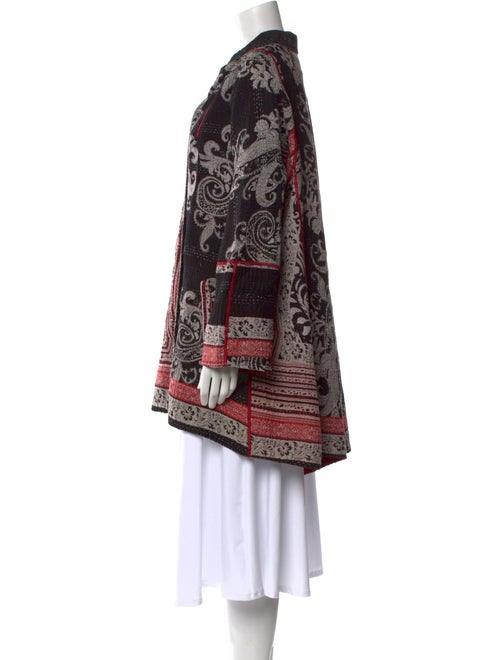 Mieko Mintz Printed Crew Neck Sweater