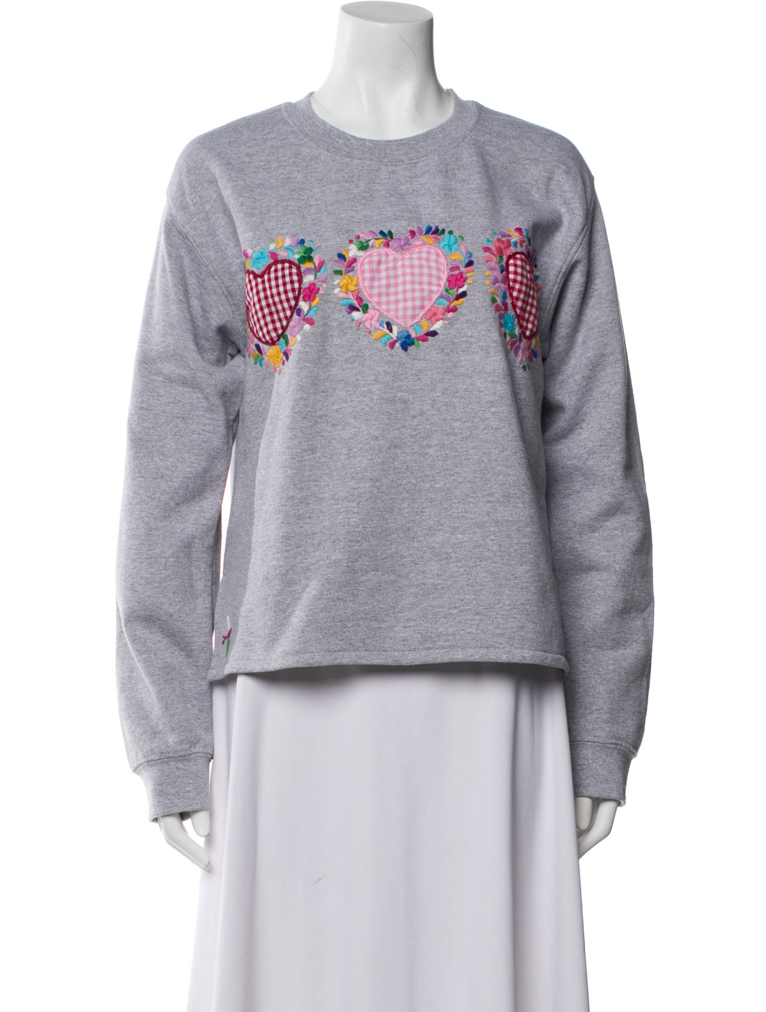 Mi Golondrina Graphic Print Crew Neck Sweatshirt w/ Tags