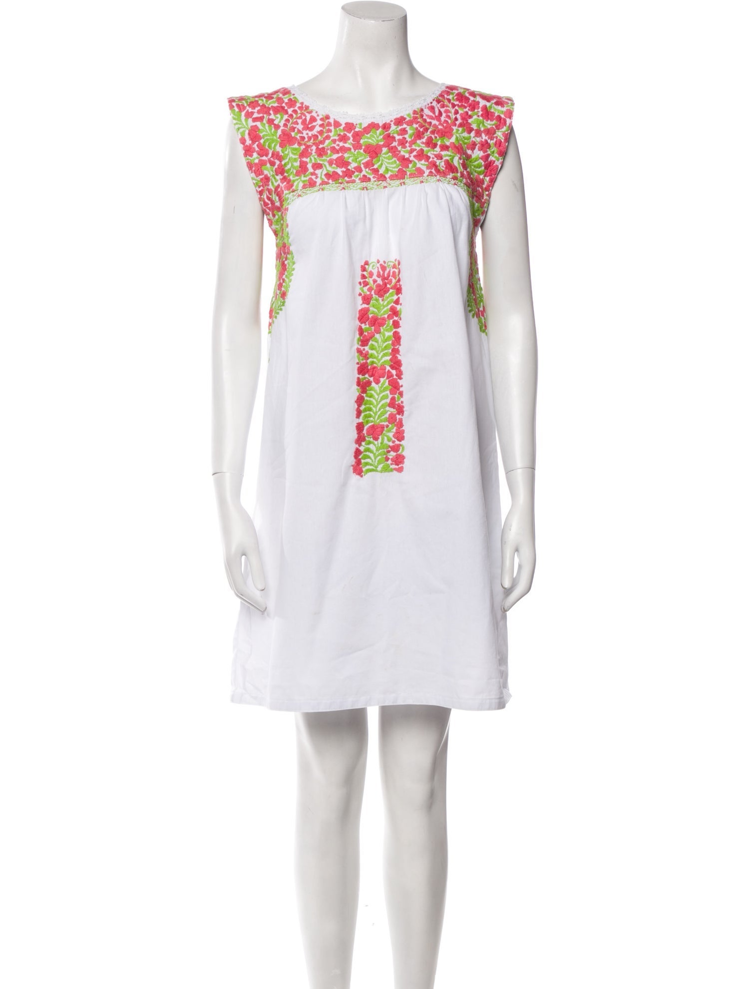 Mi Golondrina Printed Mini Dress