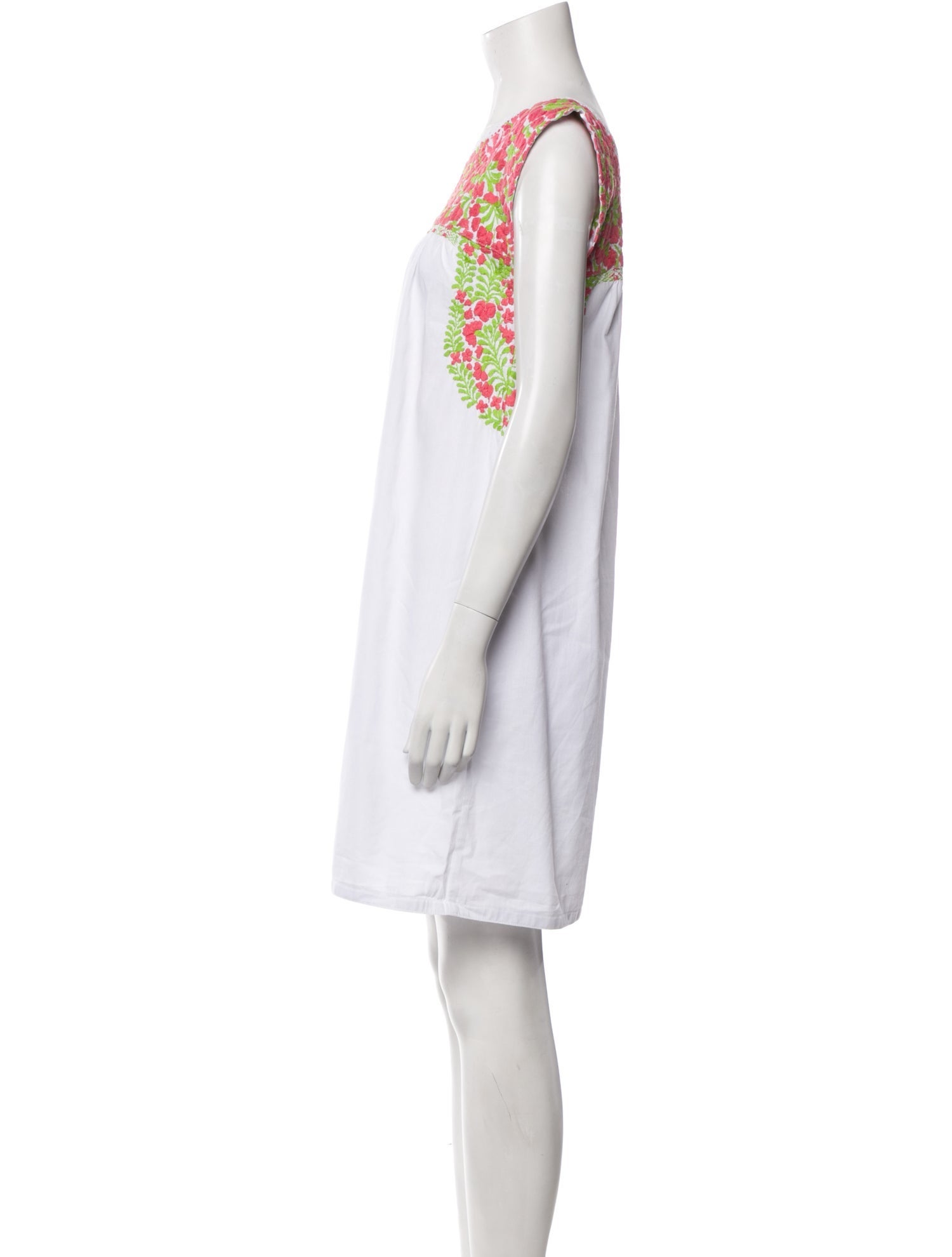 Mi Golondrina Printed Mini Dress