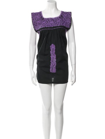 Mi Golondrina Dresses Printed Mini Dress M