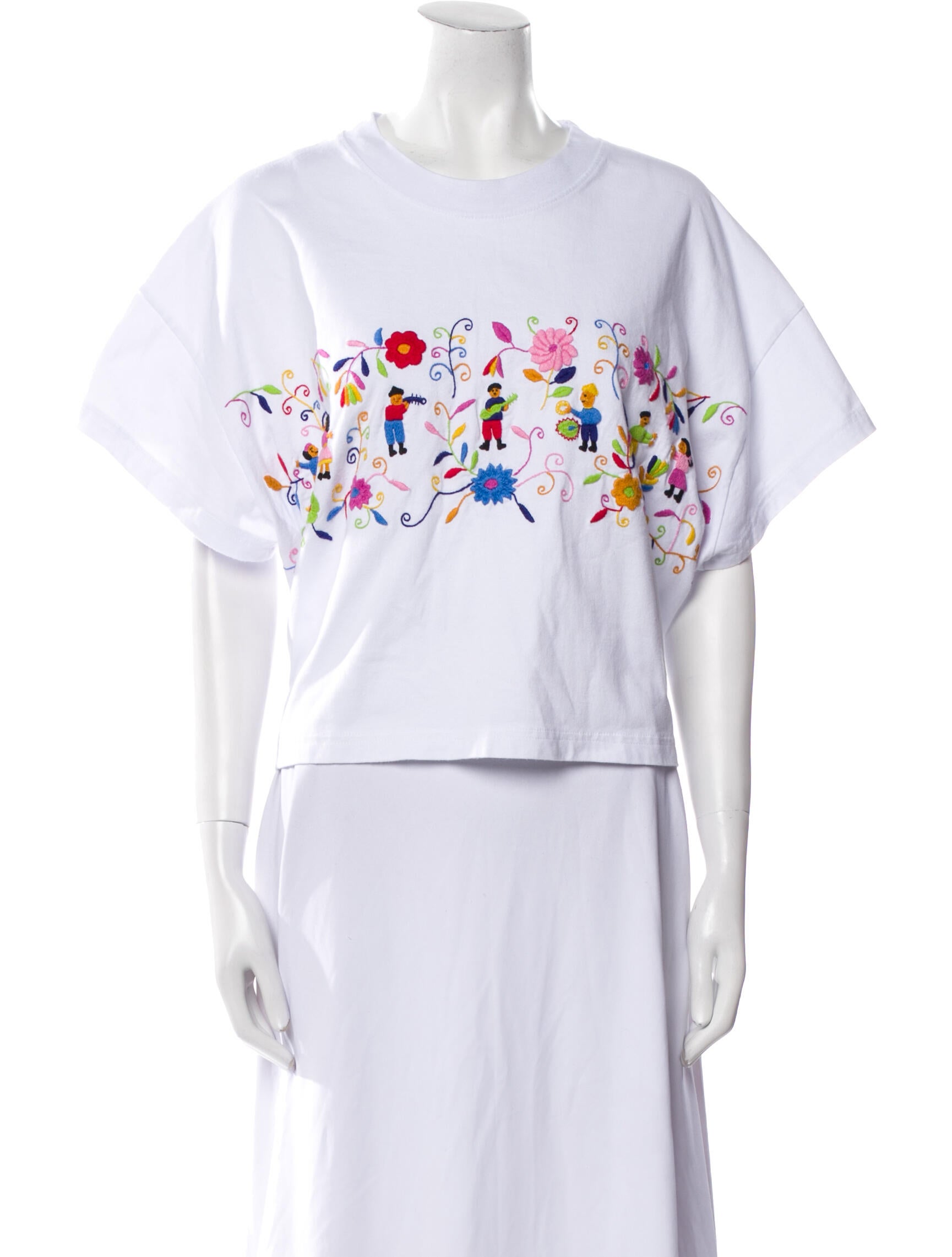 Mi Golondrina Graphic Print Crew Neck T-Shirt