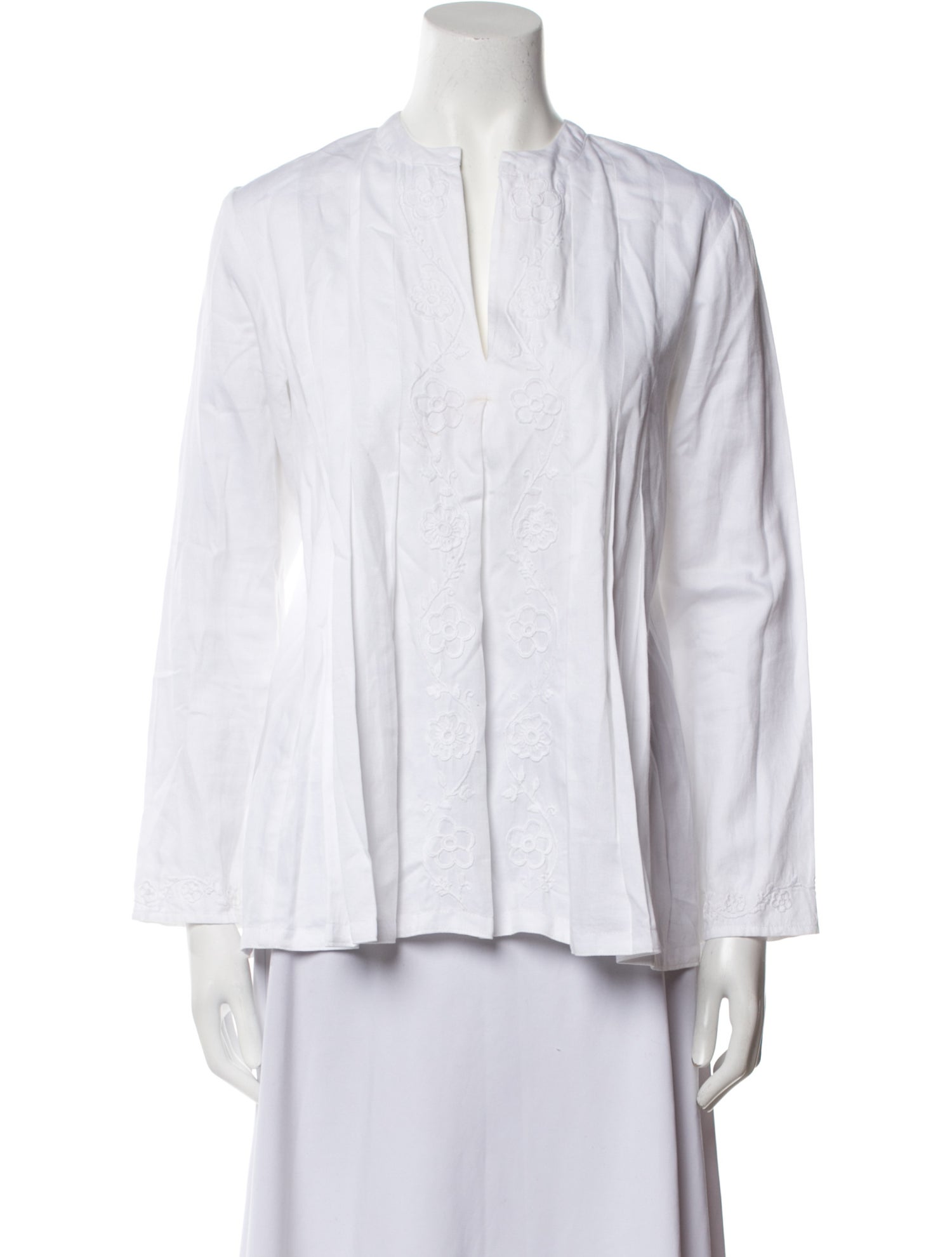 Mi Golondrina V-Neck Long Sleeve Tunic