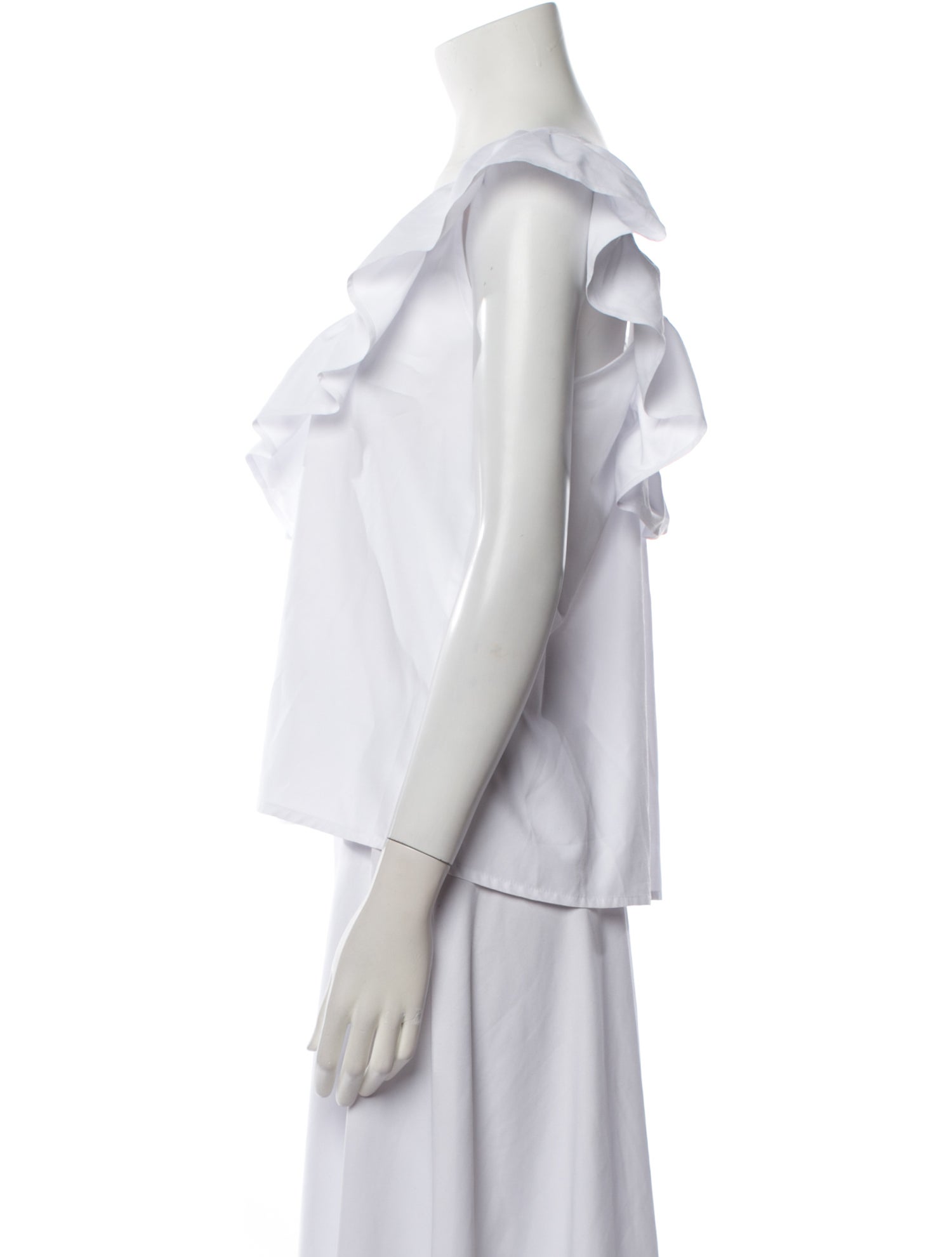 Mi Golondrina V-Neck Short Sleeve Crop Top