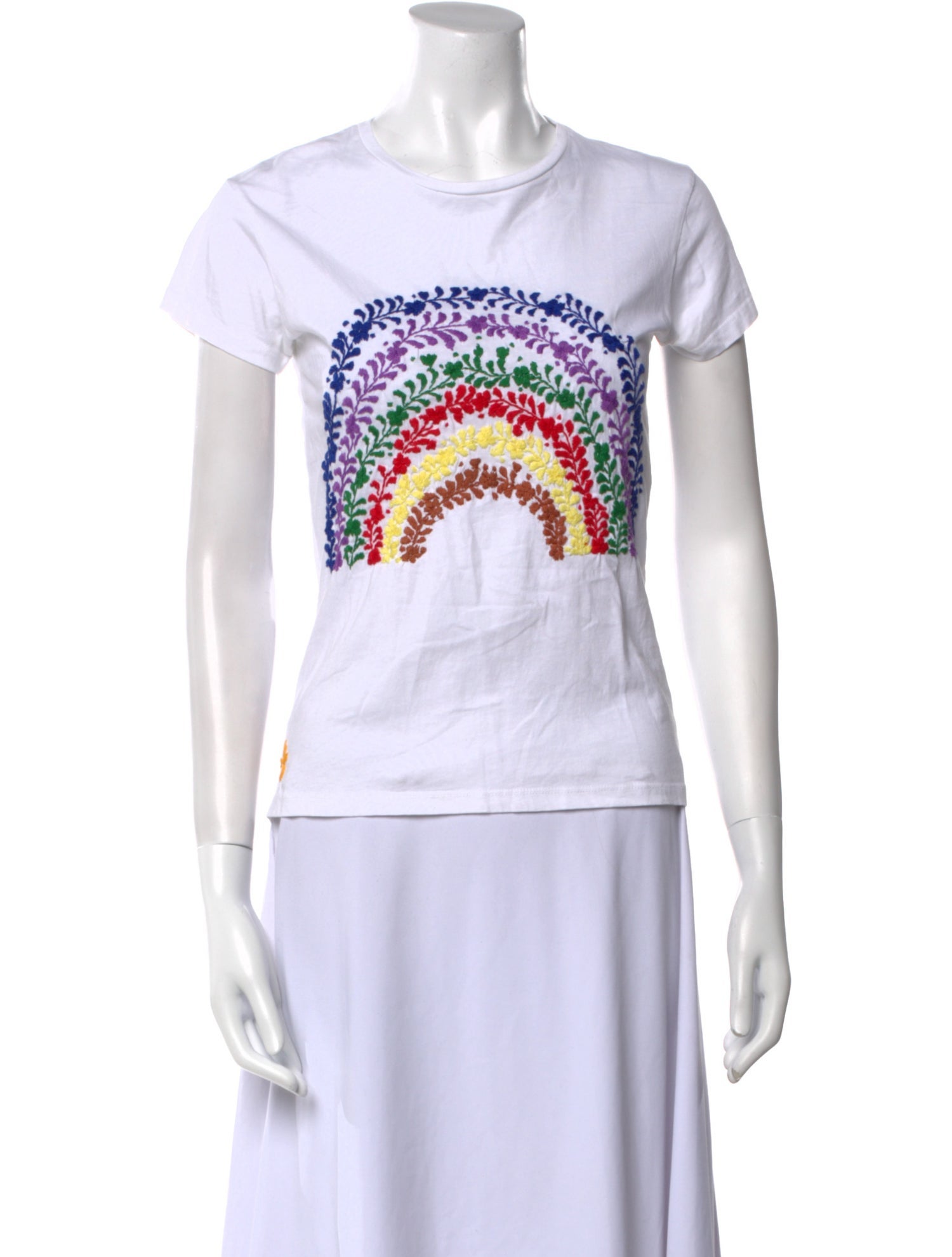 Mi Golondrina Graphic Print Crew Neck T-Shirt