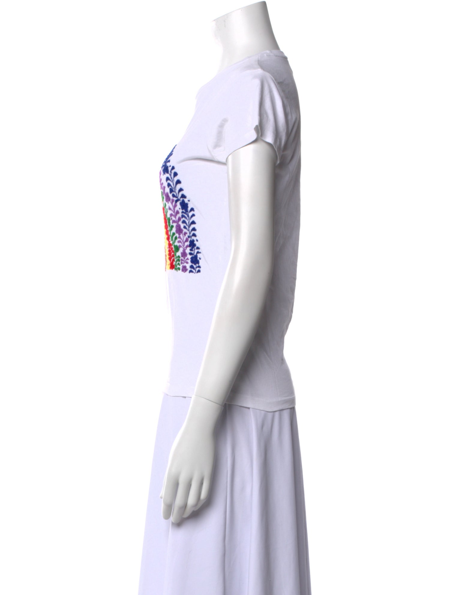 Mi Golondrina Graphic Print Crew Neck T-Shirt