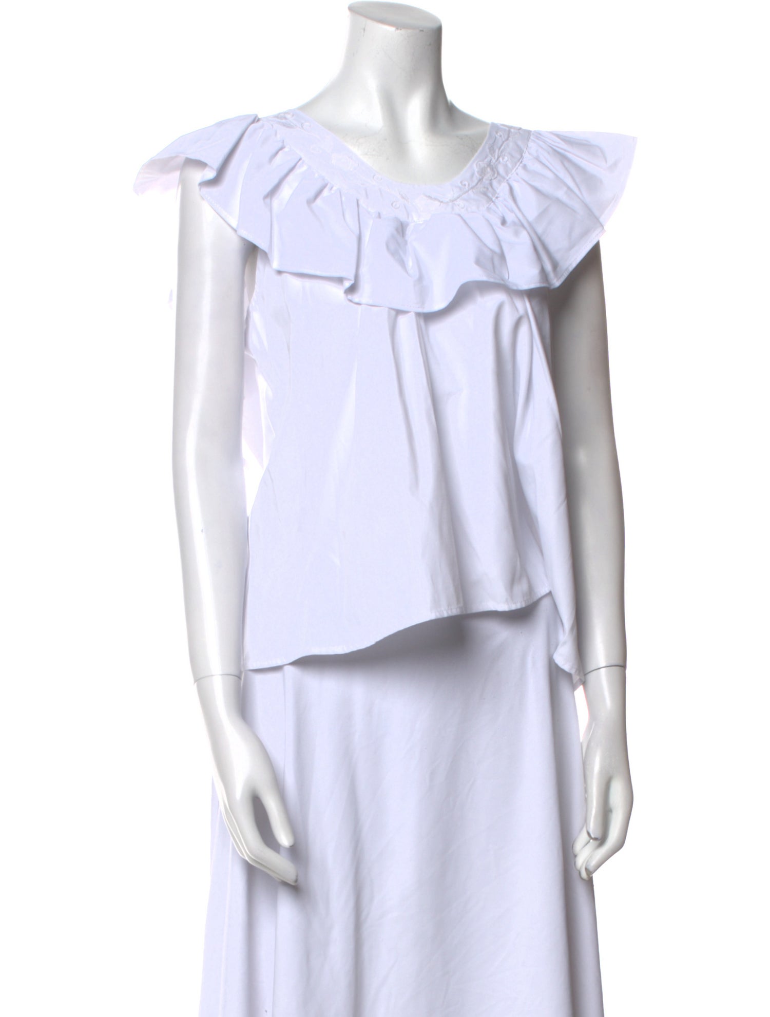 Mi Golondrina V-Neck Short Sleeve Blouse