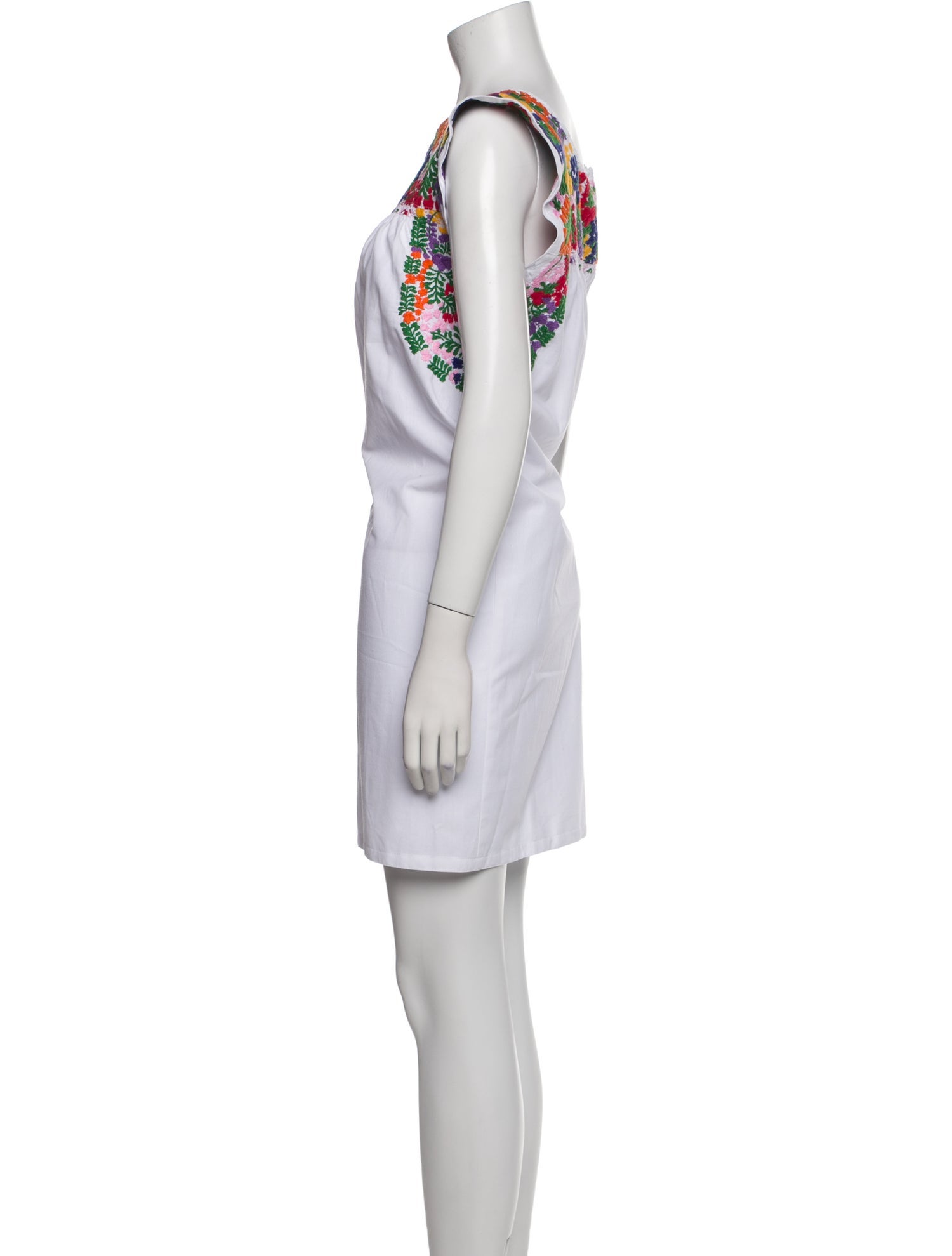 Mi Golondrina Printed Mini Dress w/ Tags