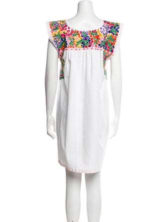 Mi Golondrina Printed Mini Dress