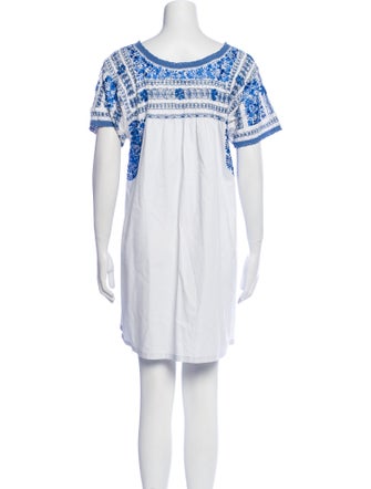 Mi Golondrina Printed Mini Dress