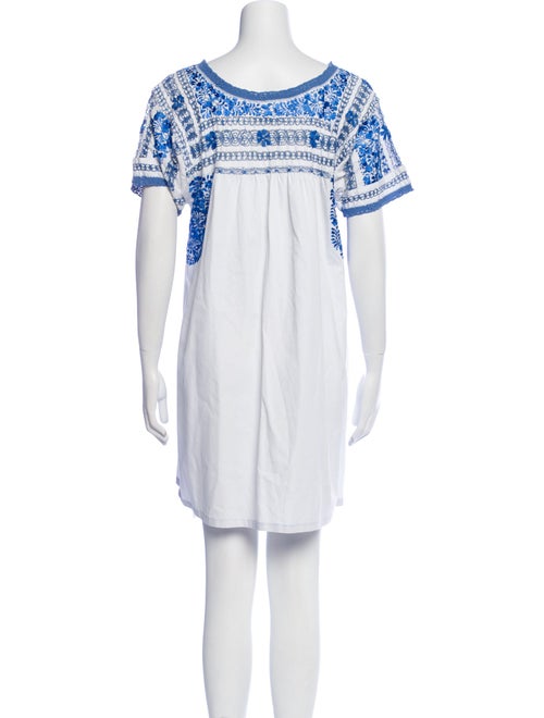 Mi Golondrina Printed Mini Dress