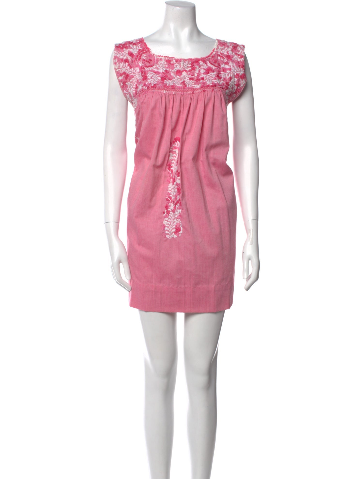 Mi Golondrina Printed Mini Dress