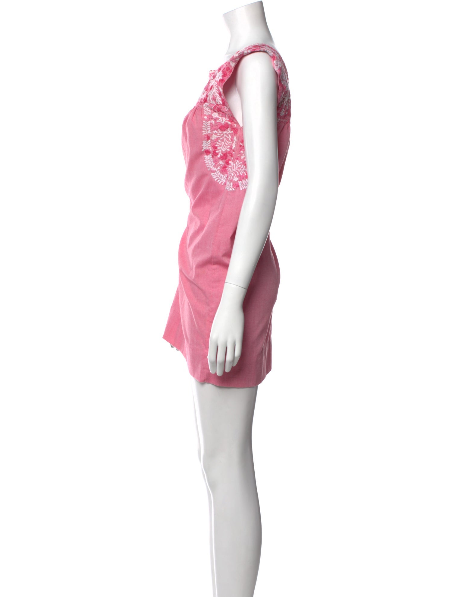 Mi Golondrina Printed Mini Dress