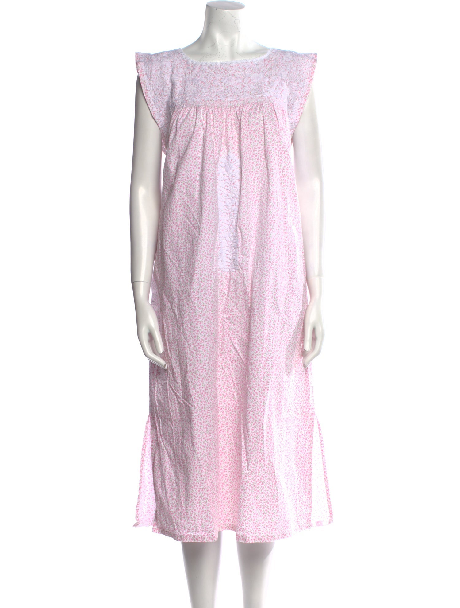 Mi Golondrina Bateau Neckline Midi Length Dress