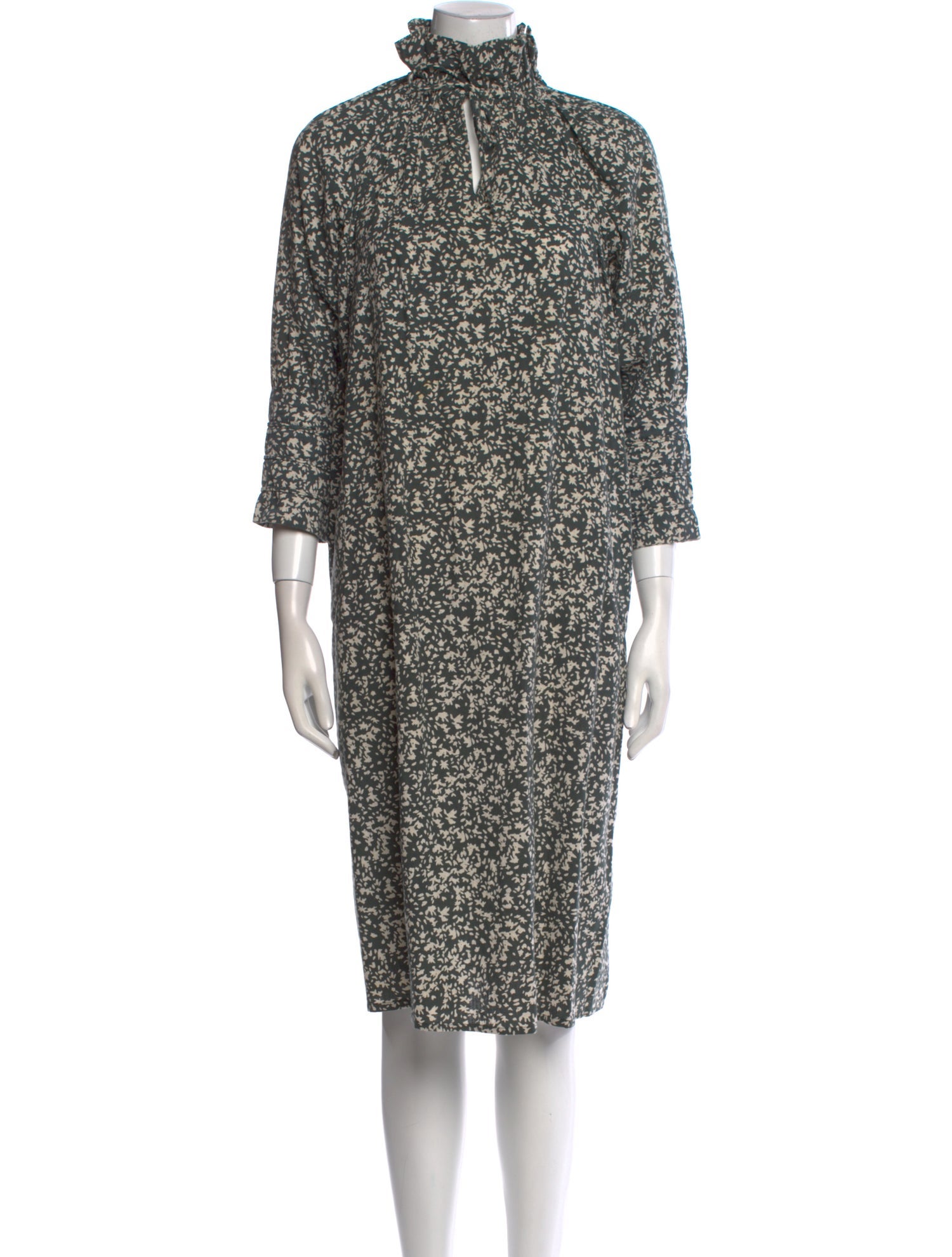 Mirth Silk Knee-Length Dress