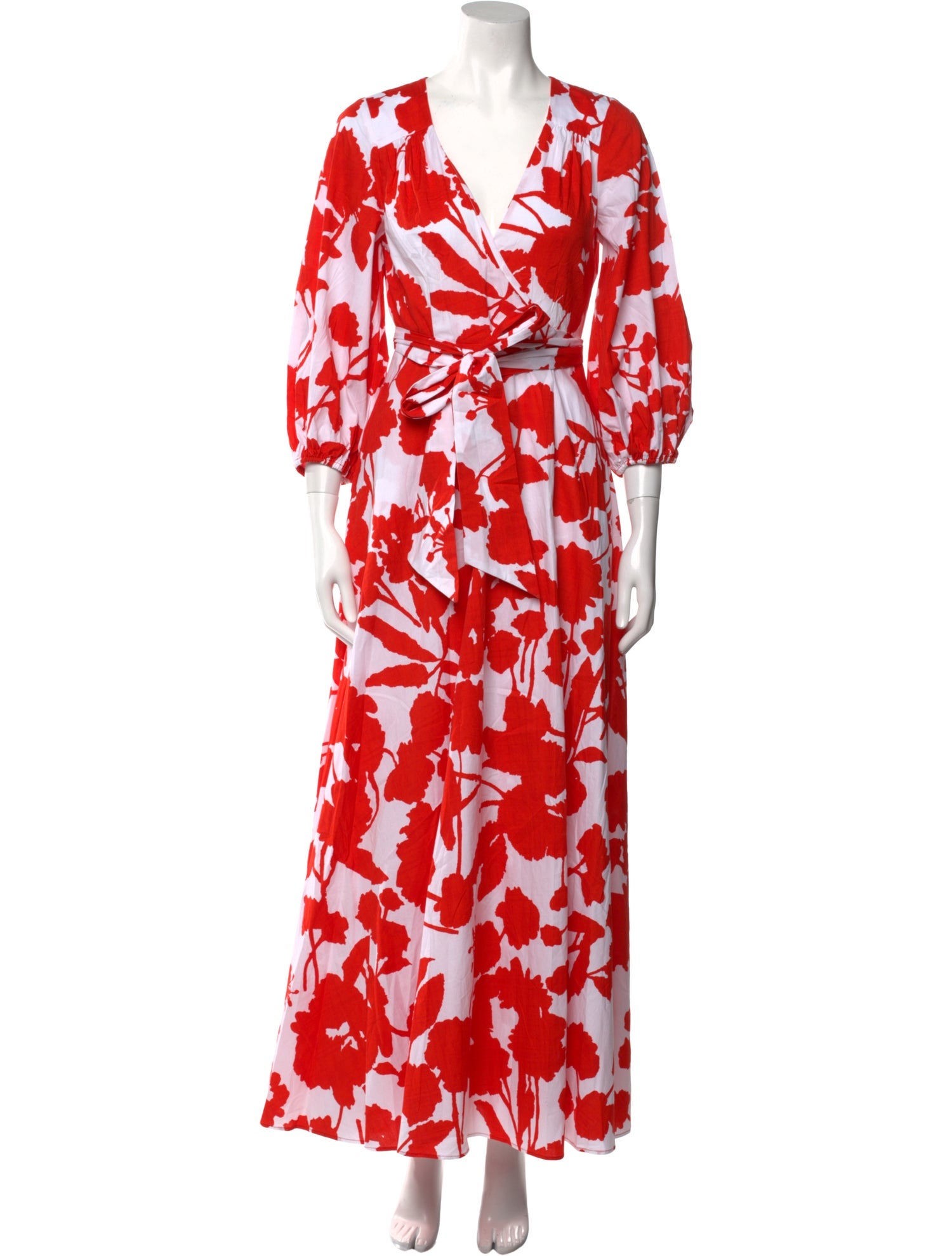 Michelle Smith Floral Print Long Dress w/ Tags
