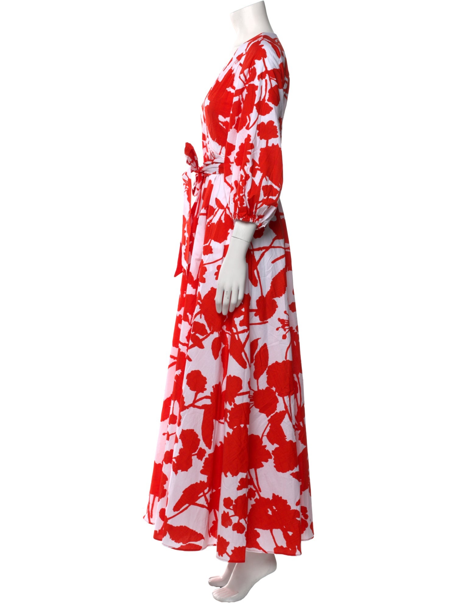 Michelle Smith Floral Print Long Dress w/ Tags