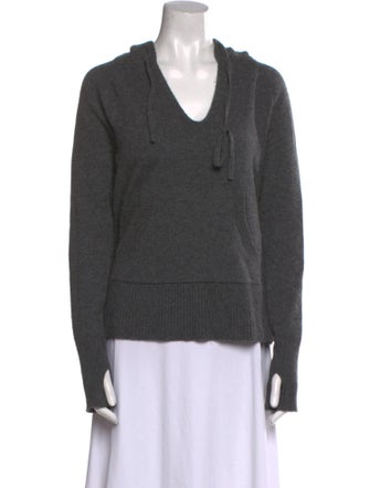 Michelle Smith Cashmere V-Neck Sweater