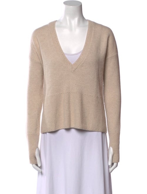 Michelle Smith Cashmere V-Neck Sweater