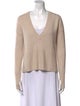 Michelle Smith Cashmere V-Neck Sweater