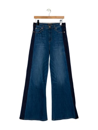 Midheaven Denim x Cynthia Rowley High-Rise Wide Leg Jeans