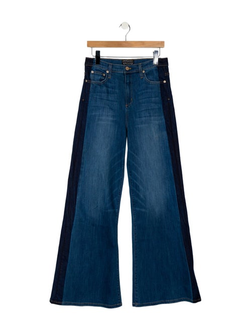 Midheaven Denim x Cynthia Rowley High-Rise Wide Leg Jeans