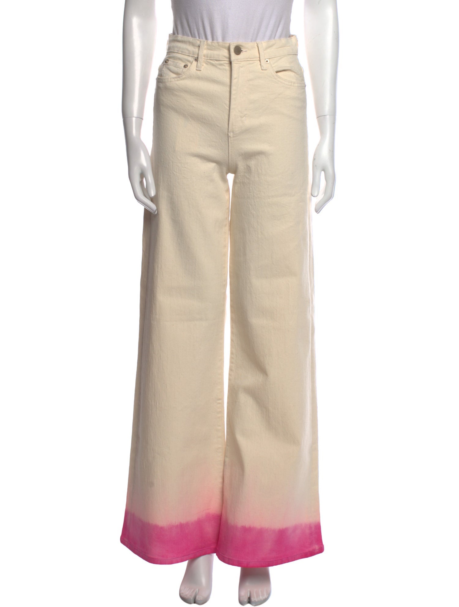 Midheaven Denim x Cynthia Rowley High-Rise Wide Leg Jeans