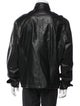 Missani Le Collezioni Leather Windbreaker