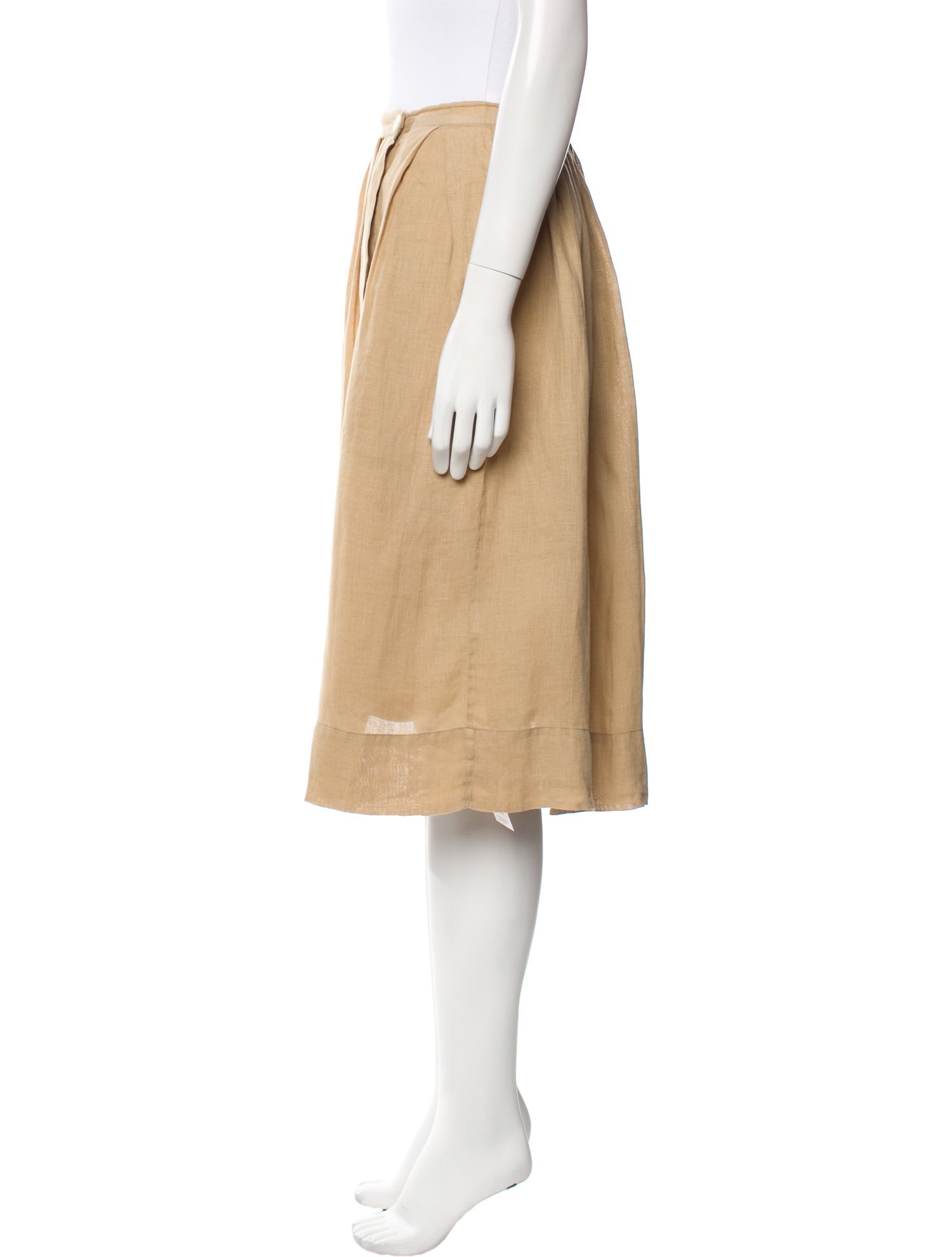 Alex Mill Linen Knee-Length Skirt