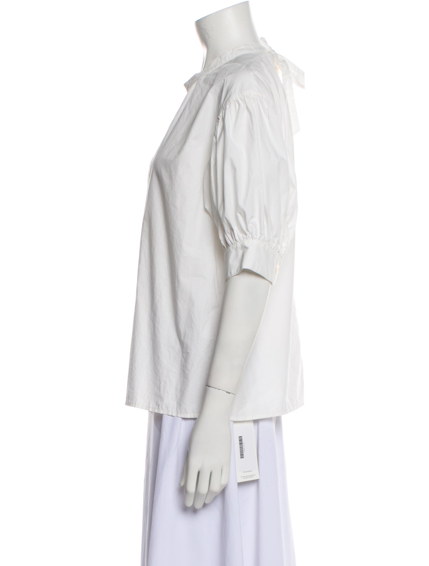 Alex Mill Crew Neck Three-Quarter Sleeve Blouse