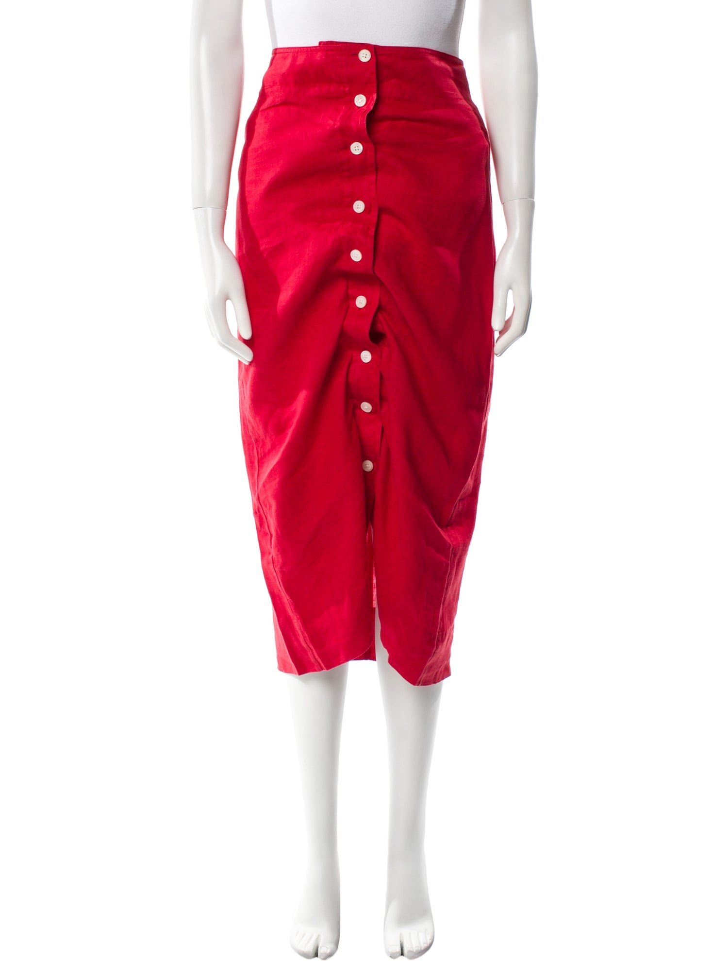 Alex Mill Linen Midi Length Skirt