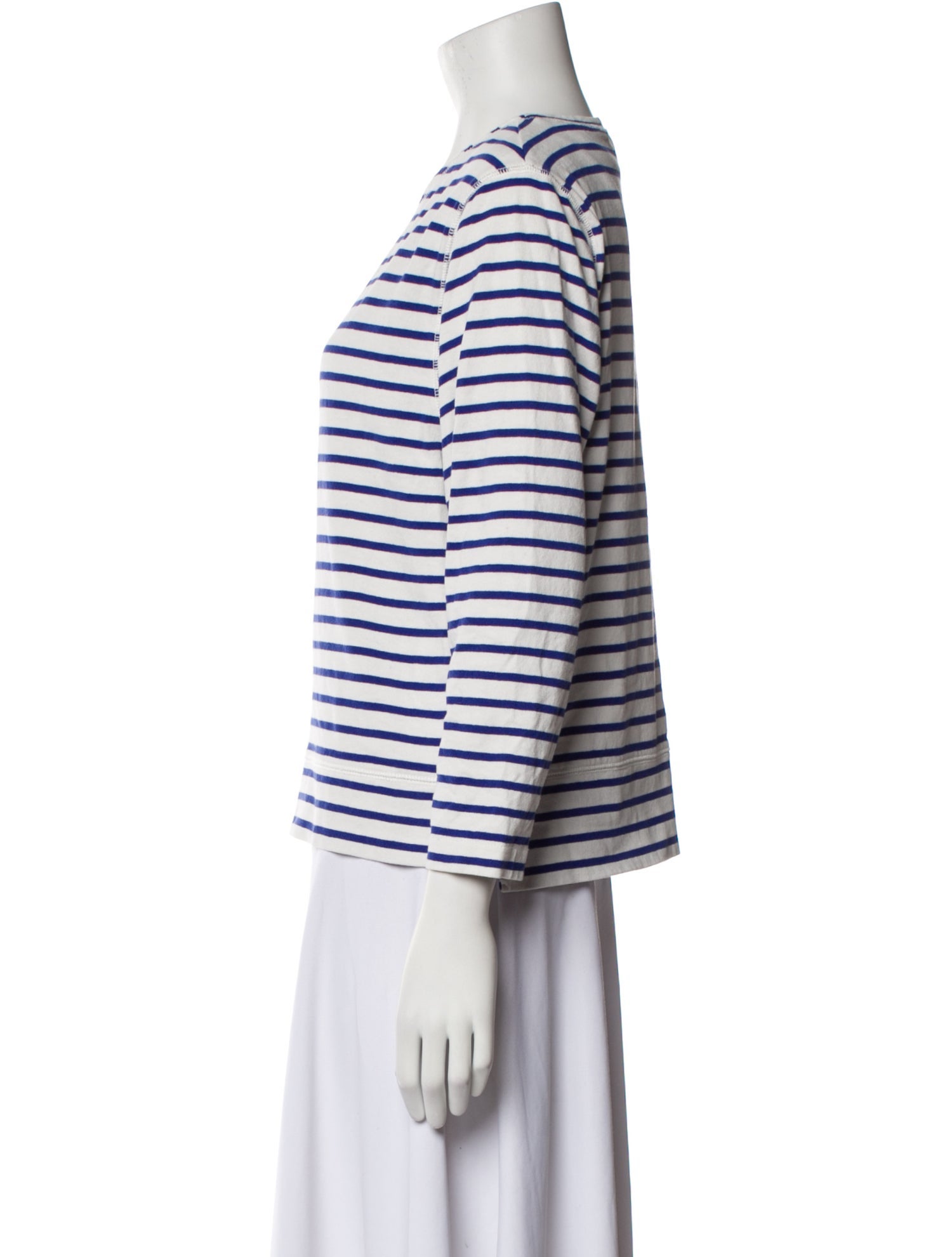 Alex Mill Striped Crew Neck Top