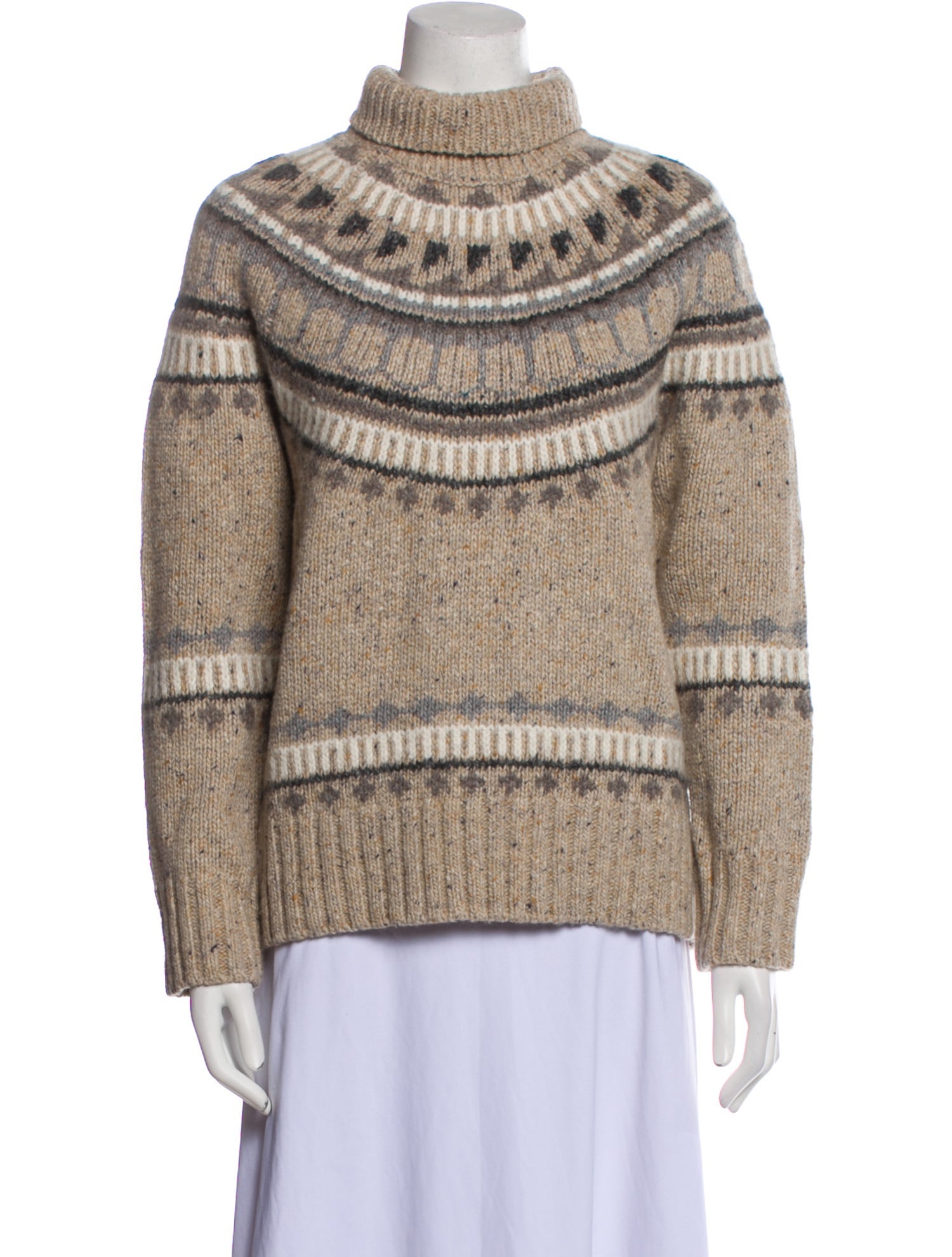 Alex Mill Printed Turtleneck Sweater