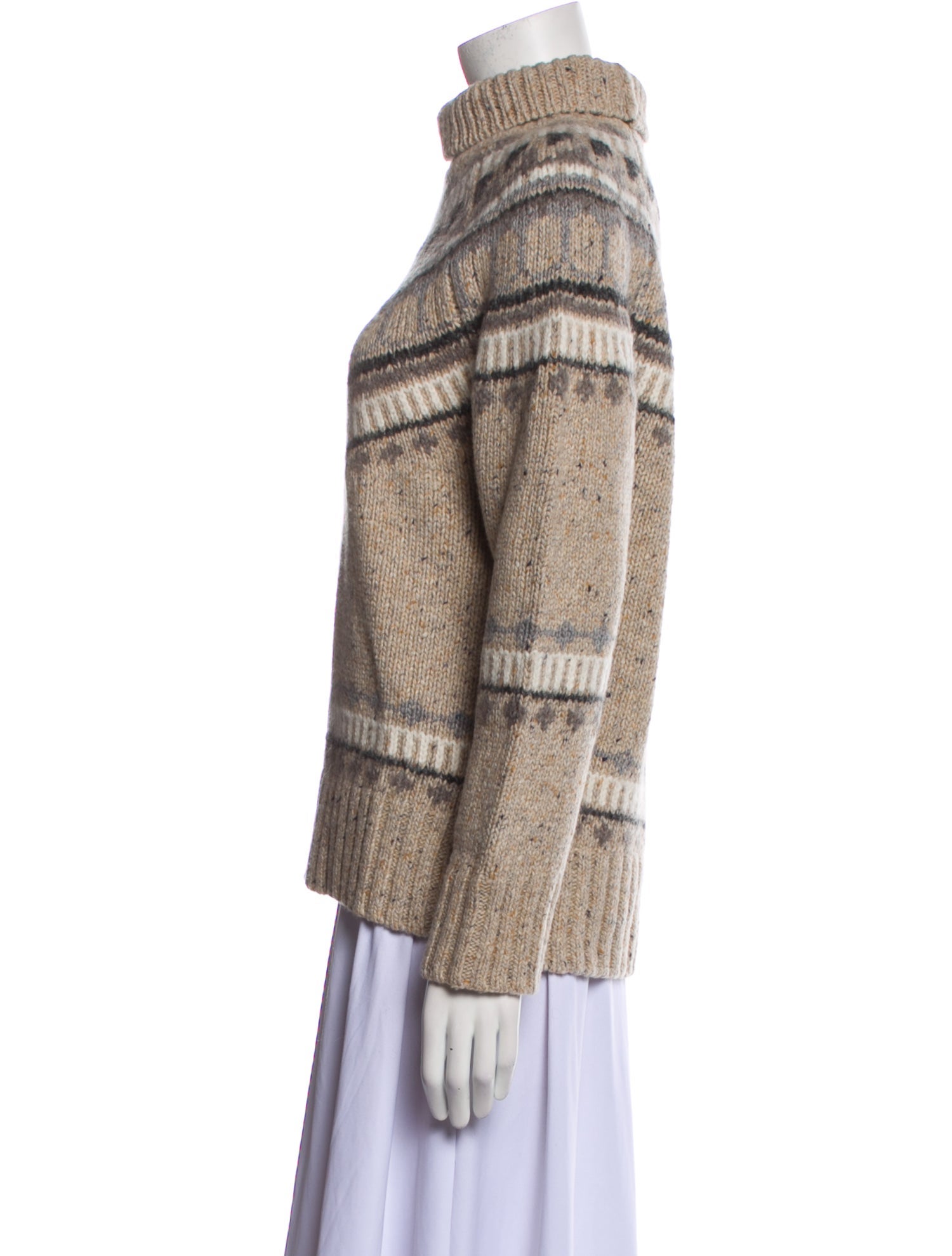 Alex Mill Printed Turtleneck Sweater