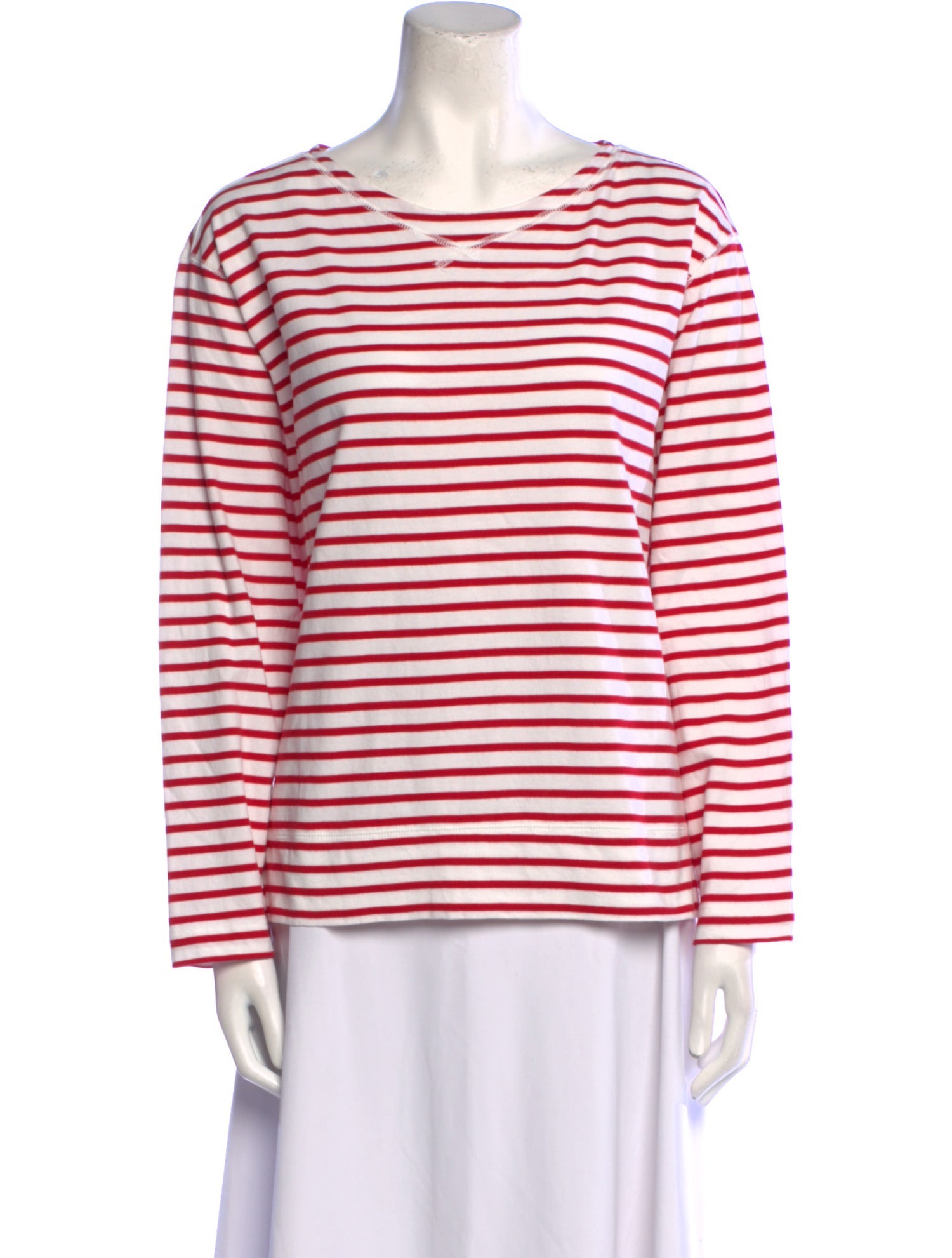 Alex Mill Striped Bateau Neckline T-Shirt