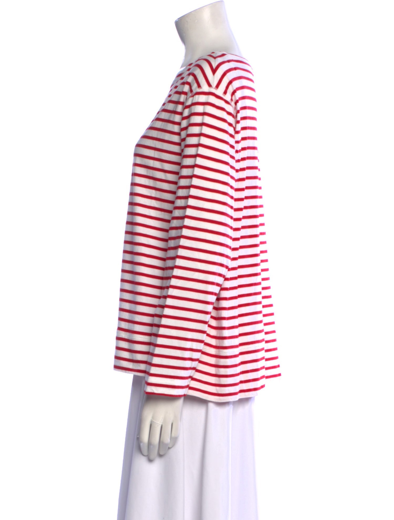 Alex Mill Striped Bateau Neckline T-Shirt