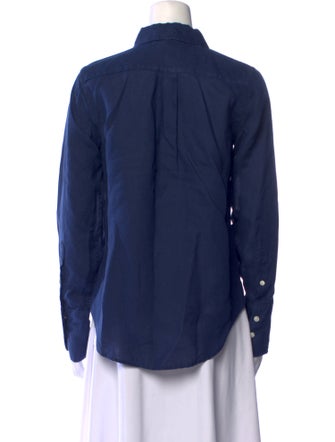 Alex Mill Linen Long Sleeve Button-Up Top