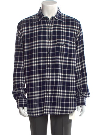 Alex Mill Plaid Print Long Sleeve Shirt