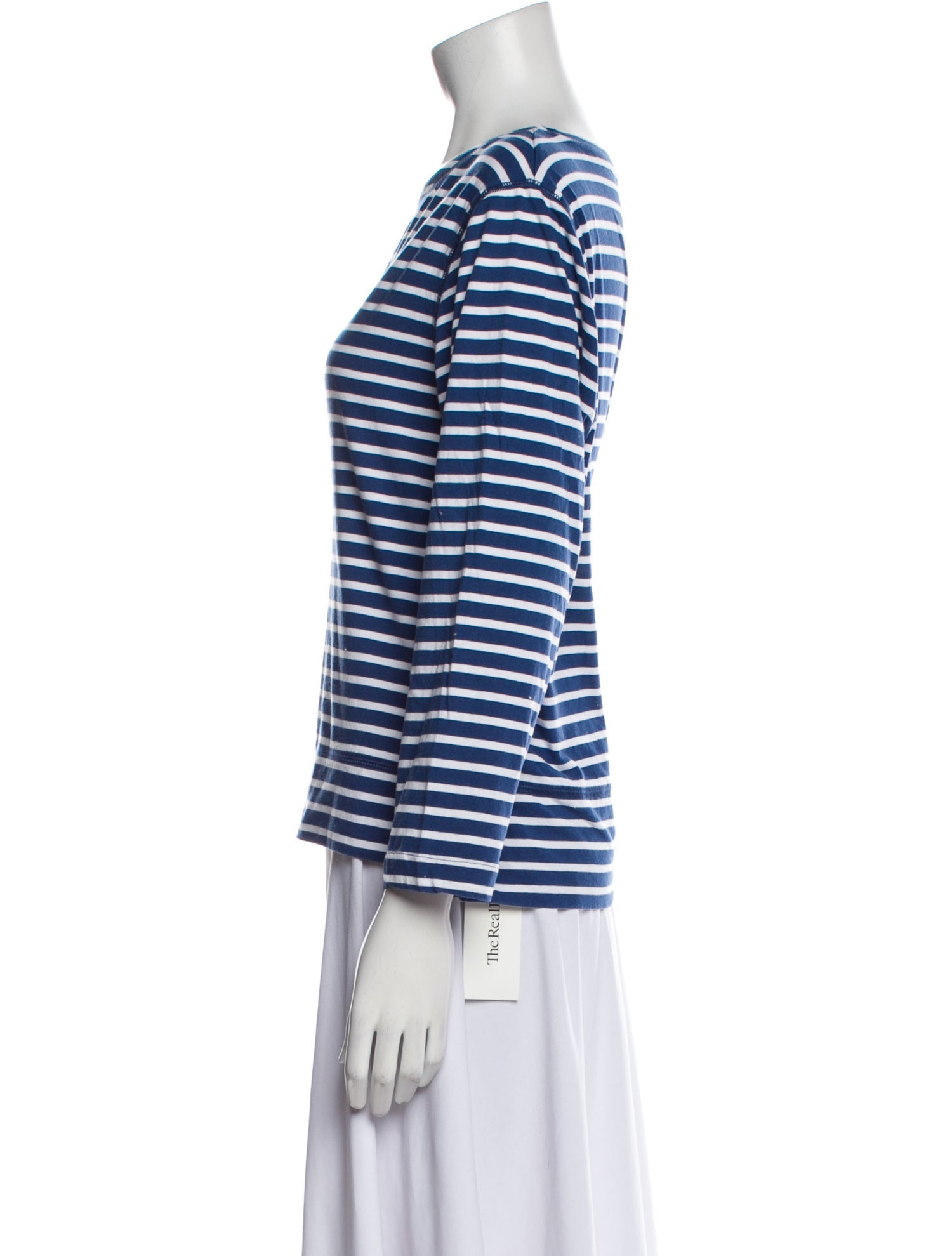 Alex Mill Striped Bateau Neckline Top