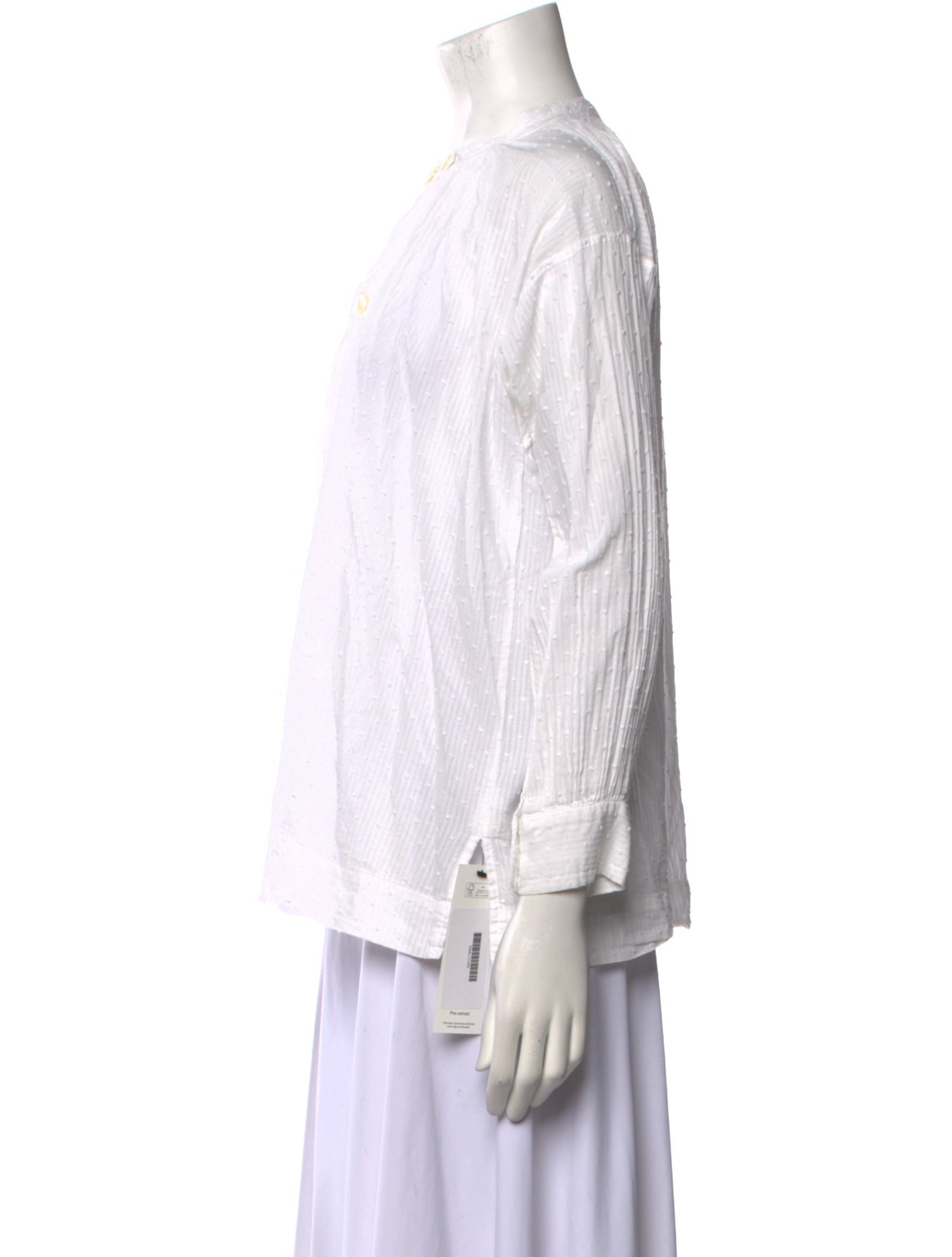 Alex Mill Mock Neck Long Sleeve Blouse