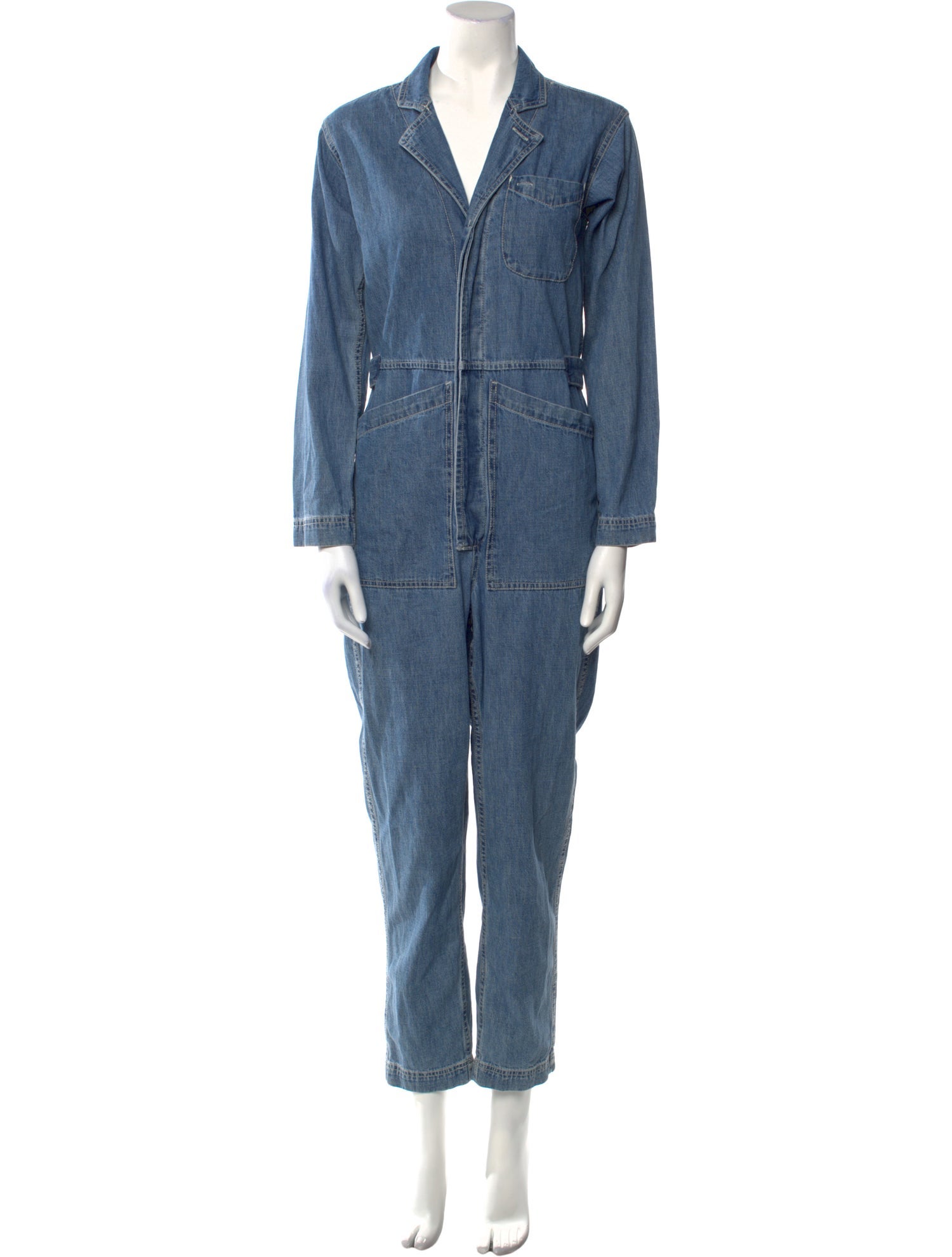 Alex Mill V-Neck Jumpsuit