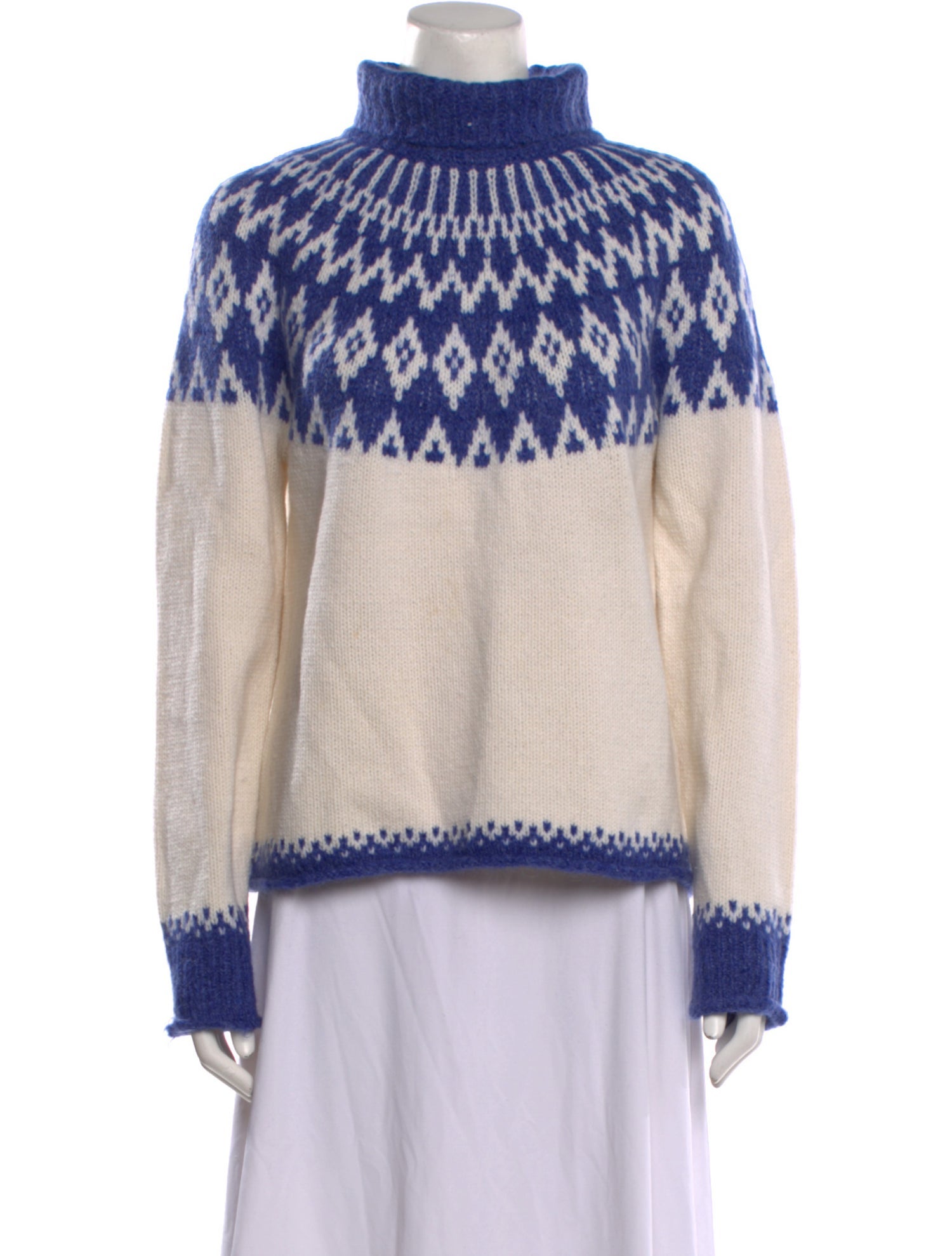 Alex Mill Merino Wool Printed Sweater
