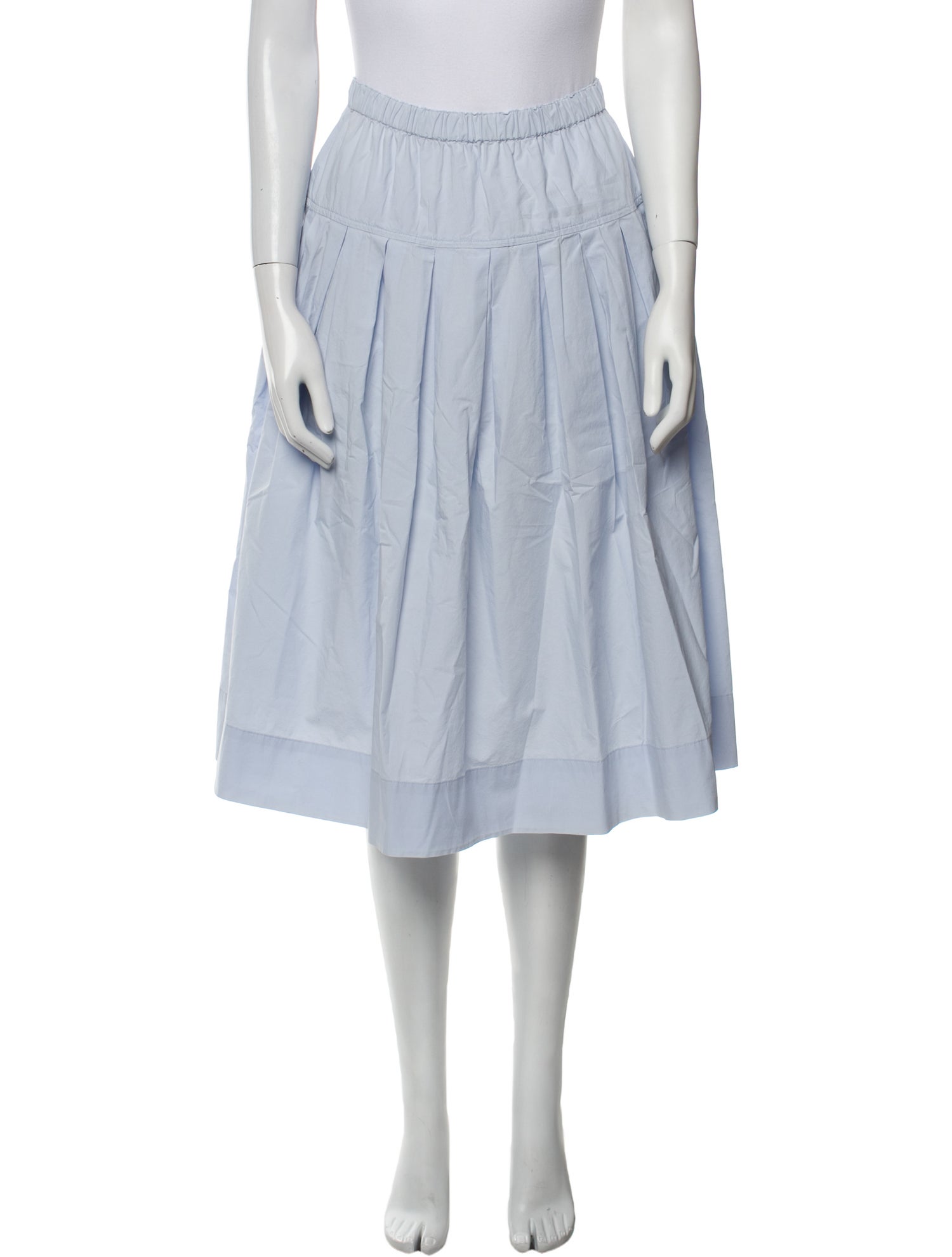 Alex Mill Ruffle Embellishment Knee-Length Skirt