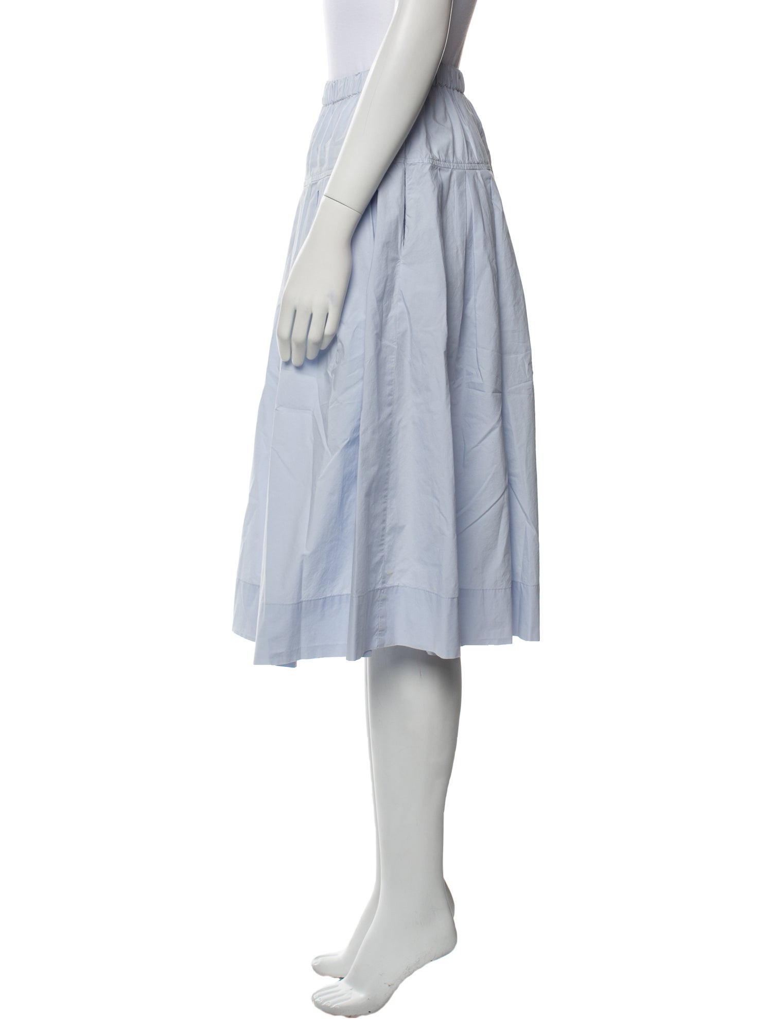Alex Mill Ruffle Embellishment Knee-Length Skirt