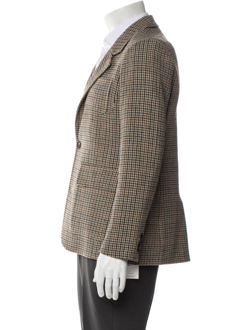 Alex Mill Wool Houndstooth Print Blazer